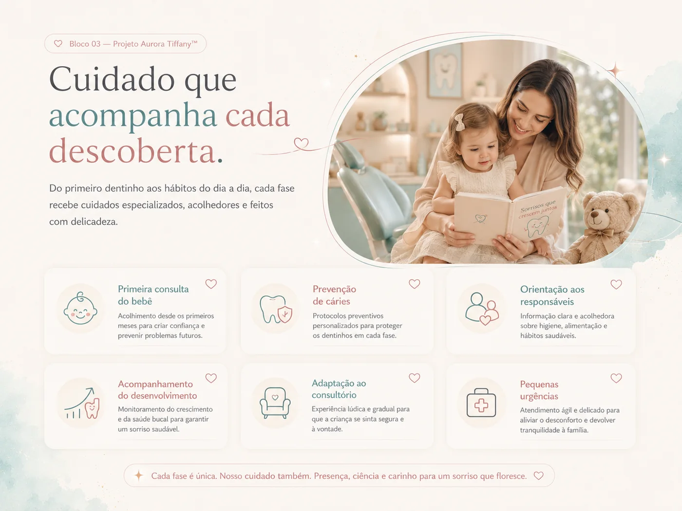 Prévia do bloco 03: Cuidados para os primeiros anos